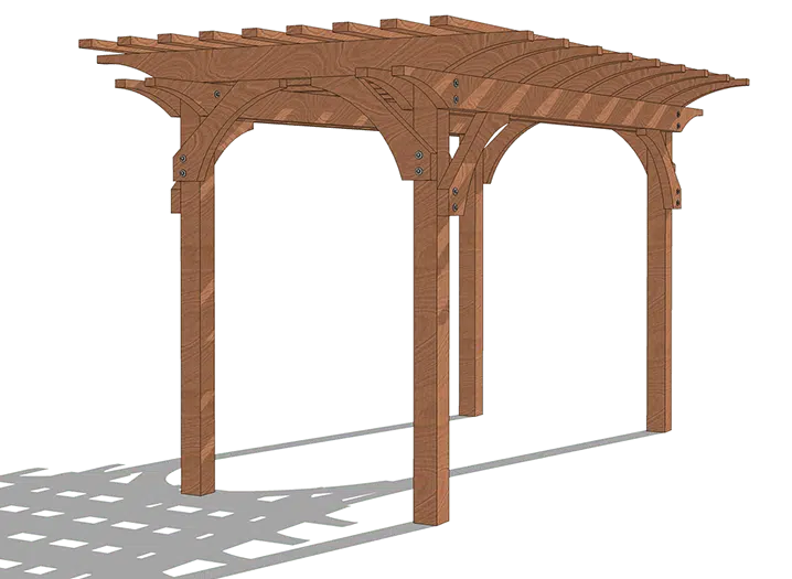 Pergola 3d image